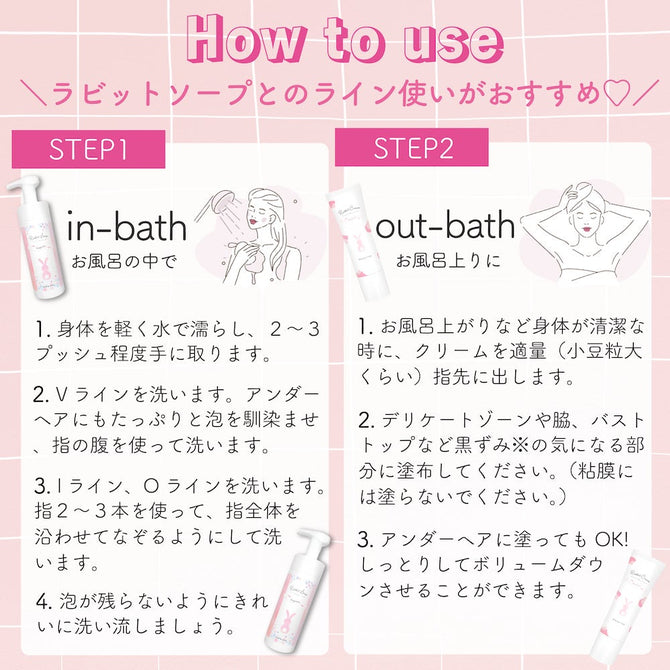 女性私處美白保濕霜 抑壓毛髮增生
