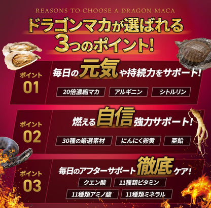 日本皇牌神級 猛龍瑪卡🇯🇵Dragon MACA 強效版