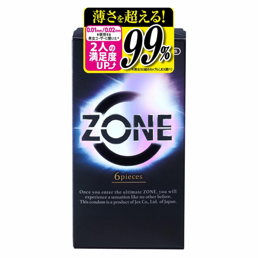 JEX Zone隱形果凍 安全套 6片