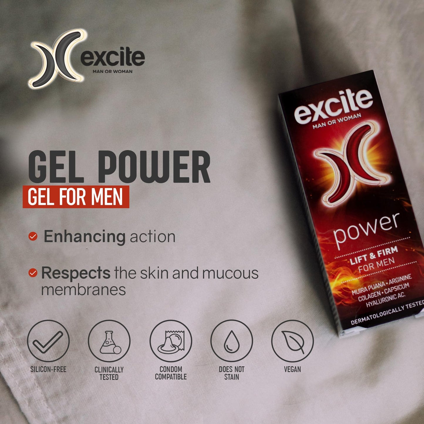 Excite Power 男士陰莖增大霜