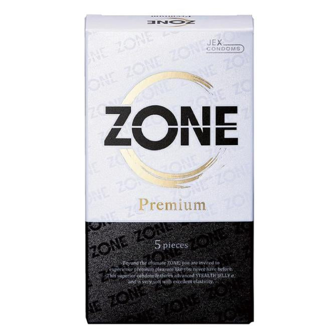 JEX Zone Premium 牛油盒裝 安全套 5片