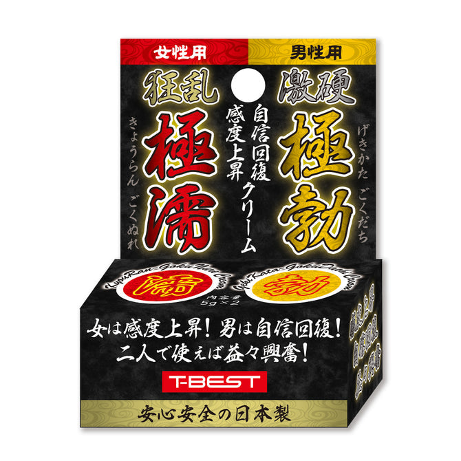 T-Best 狂熱潤滑 & 強效增硬乳霜【情侶共享】
